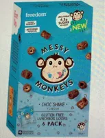 Messy monkey choc shake