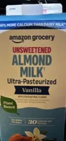 Unsweetened Almond Milk Ultra-Pasteurized Vanilla