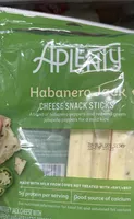Habanero jack cheese snack sticks