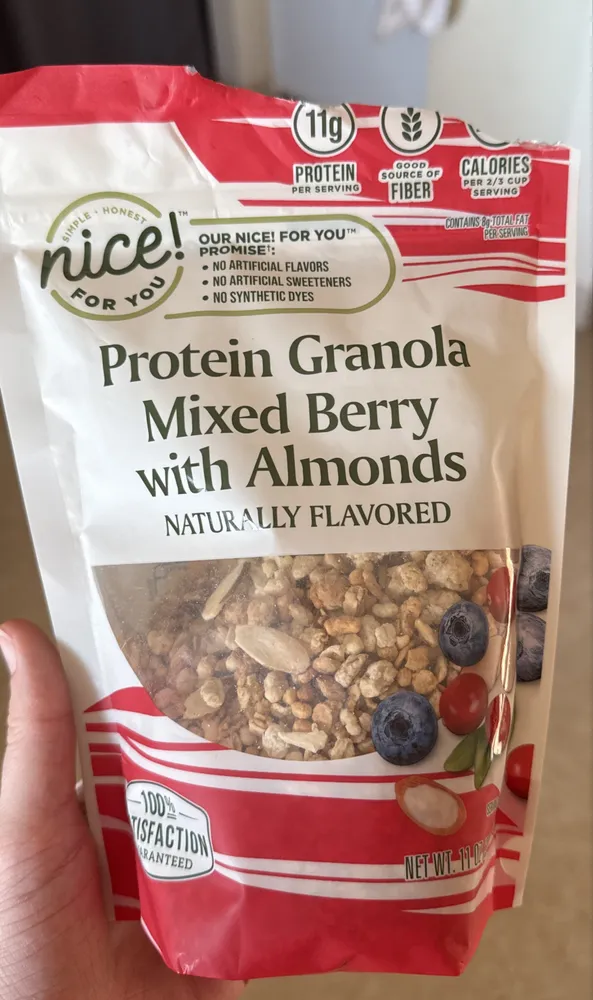 Protein Granola Mixed Berry with Almonds