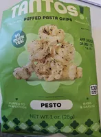 Puffed Pasta Chips Pesto
