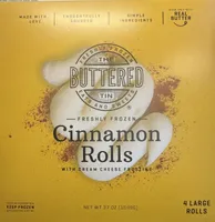 Cinnamon Rolls with Cream Cheese Frosting