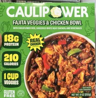 Fajita Veggies And Chicken Bowl