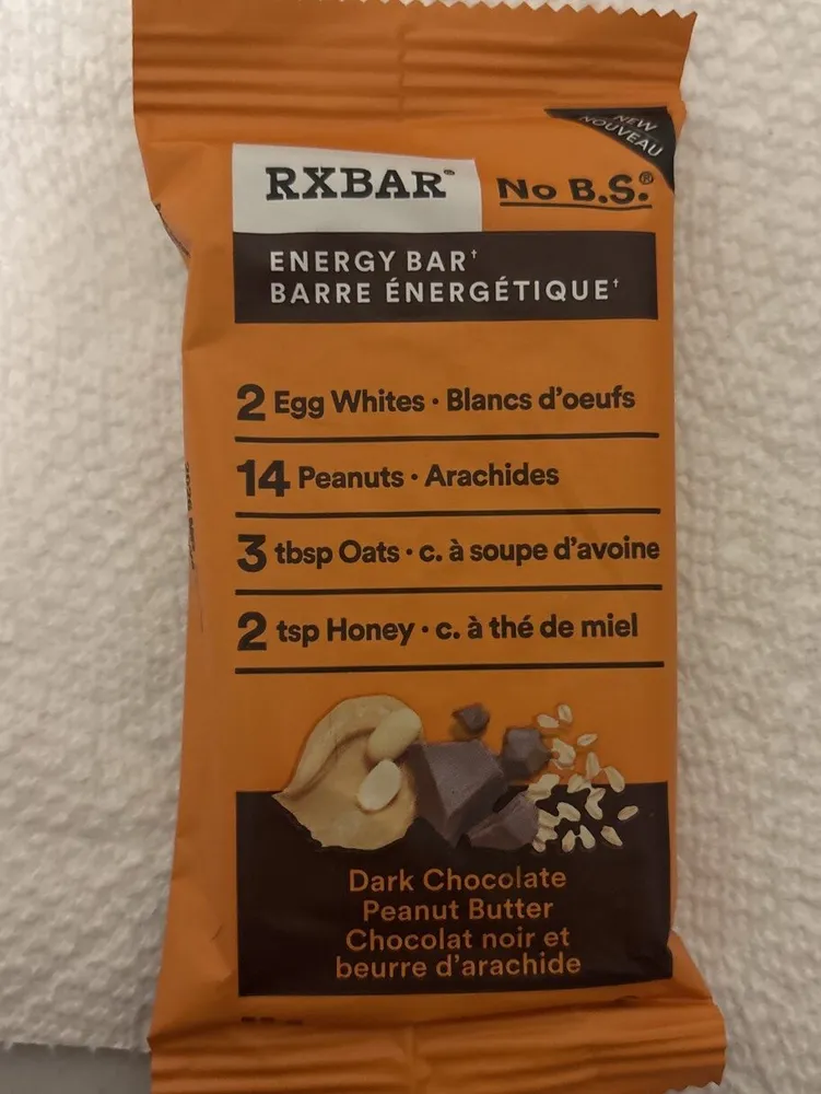 Energy Bar Dark Chocolate & Peanut Butter