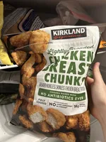 Lightly Breaded Chicken Breast Chunks
