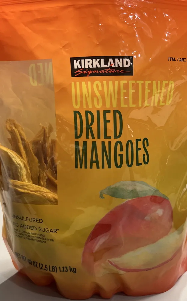 Unsweetened Dried Mangoes