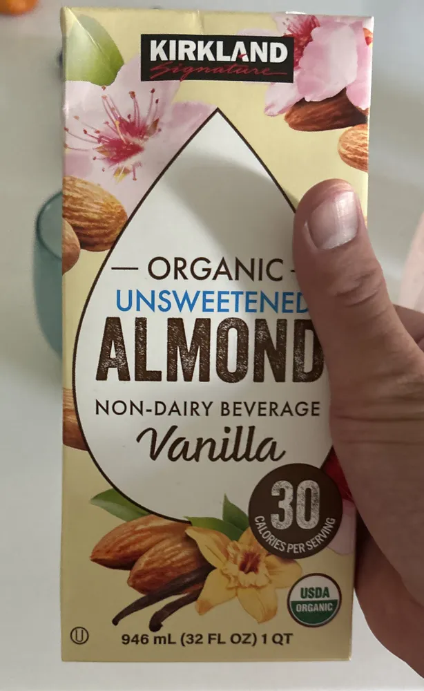 Organic Unsweetened Almond Non-Dairy Beverage Vanilla