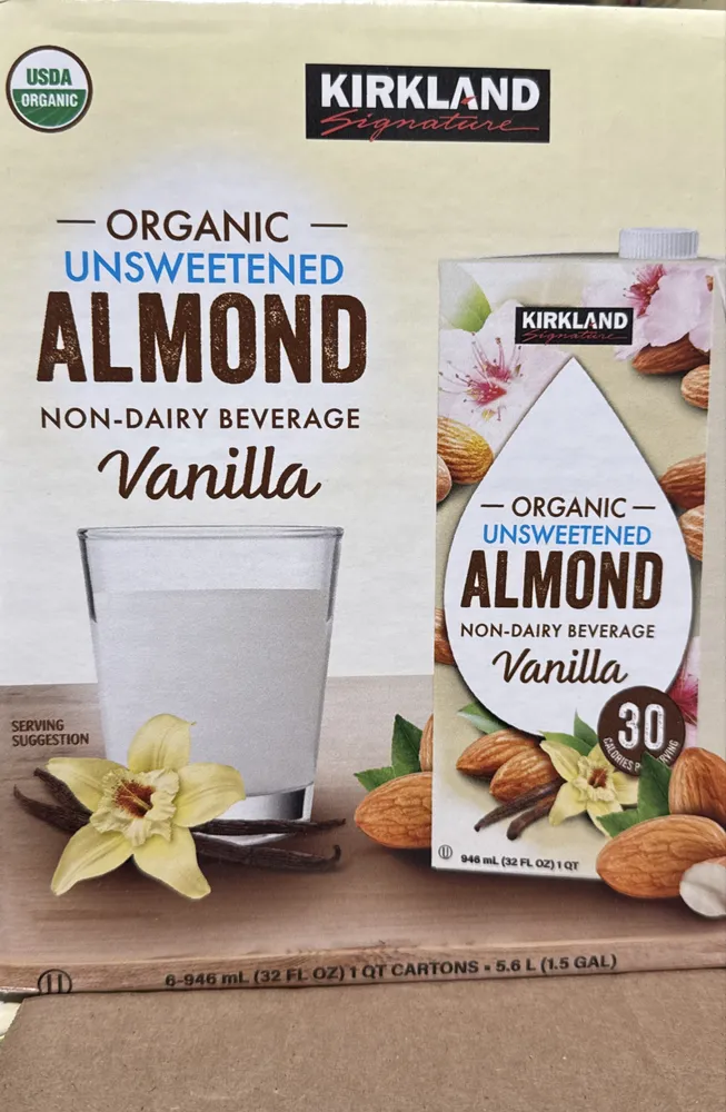 Vanilla Unsweetened Almond Milk