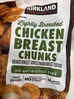 Lightly Breaded Chicken Breast Chunks