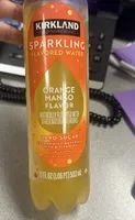 Sparking flavored water