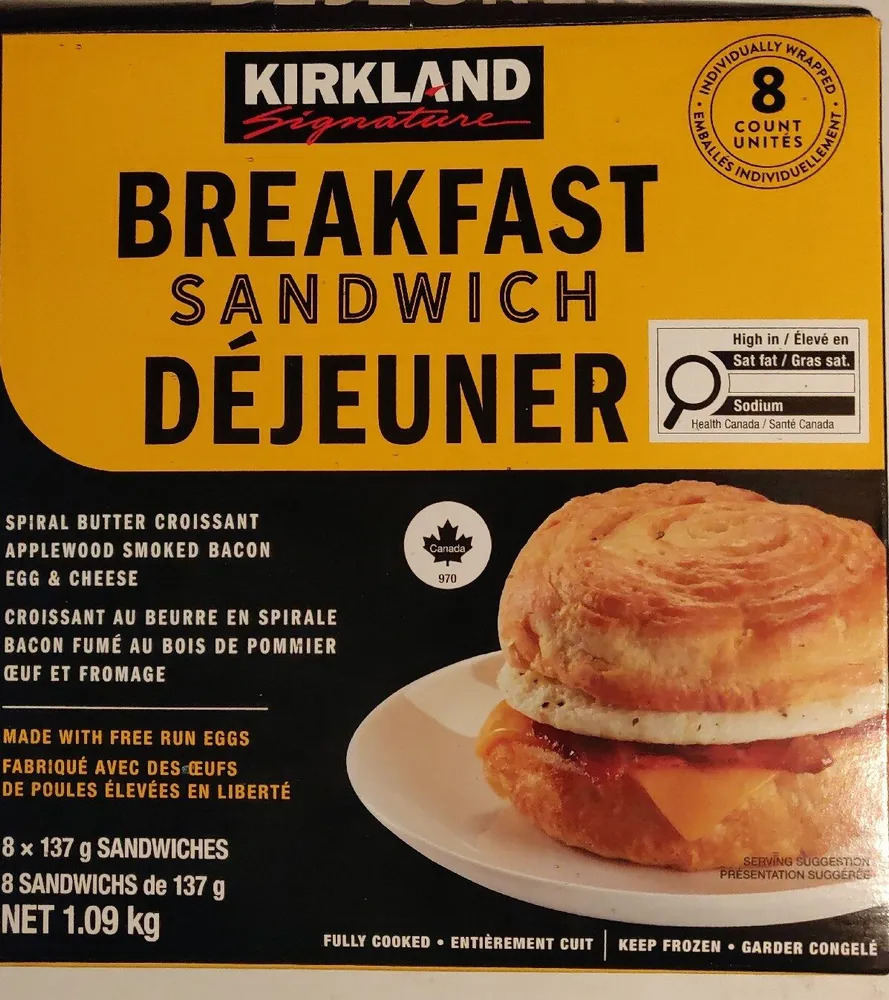 BREAKFAST SANDWICH