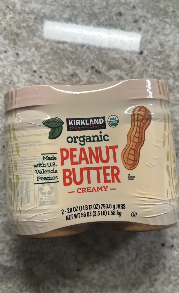 Organic peanut butter