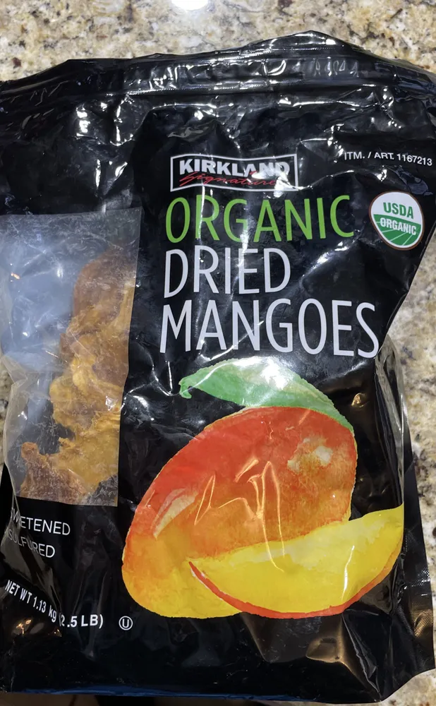 Organic Dried Mangoes
