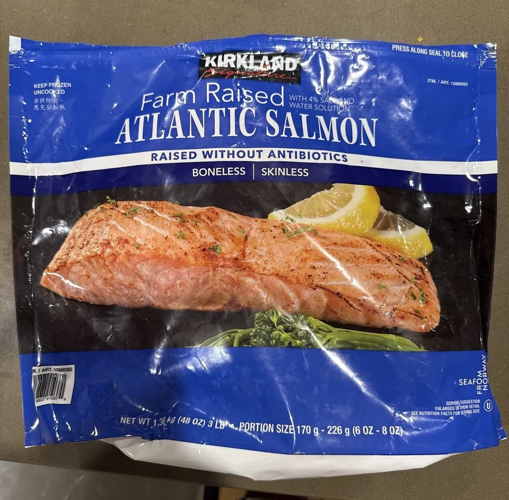 Farm Raised Atlantic Salmon