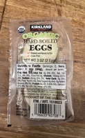 Organic Hard-Boiled Eggs
