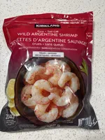 Raw Tail-Off Wild Argentine Shrimp