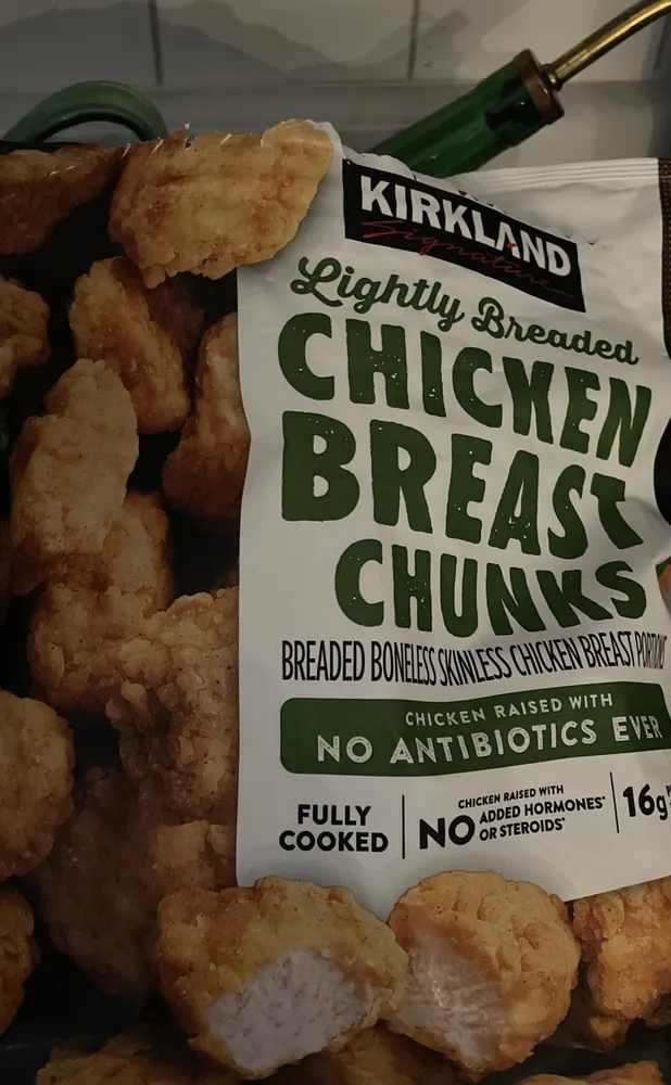Lightly Breaded Chicken Breast Chunks