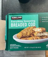 Everything Seasoning Breaded Cod