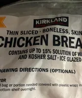 Chicken Breast Thin Sliced