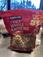 Fancy Whole Cashews with Sea Salt
