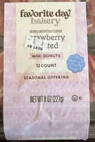 Strawberry Frosted Donuts