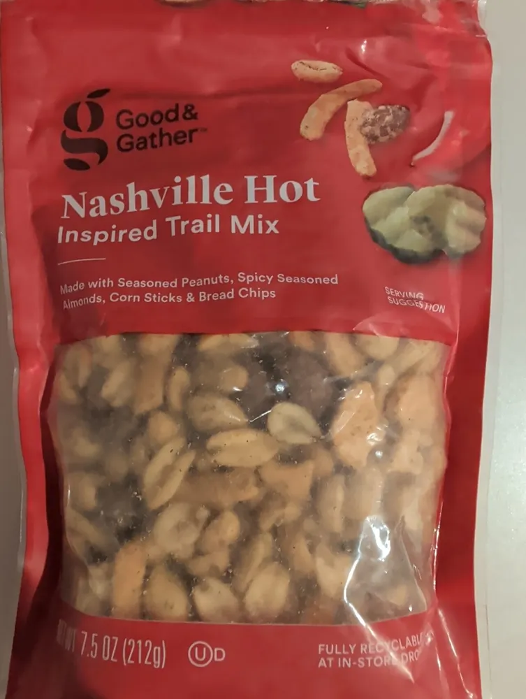 Nashville hot inspired trail mix