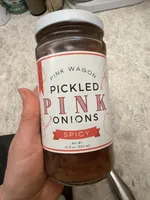 Pickled Pink Onions Spicy