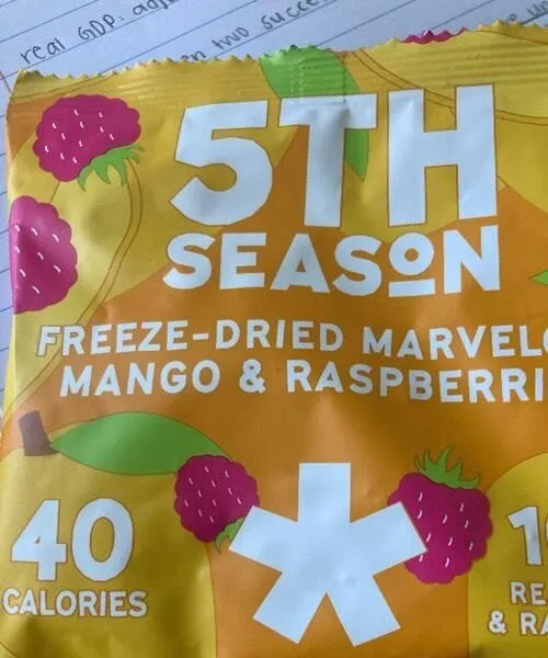 Freeze Dried Mango and Strawberries