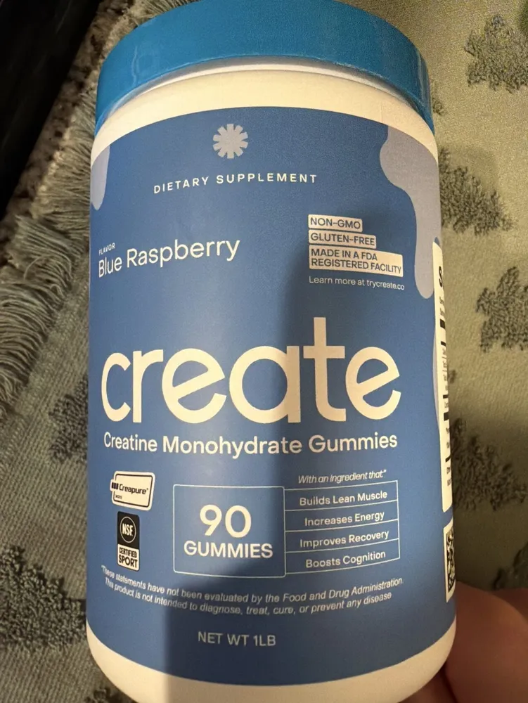 Creatine Gummies - Blue Raz