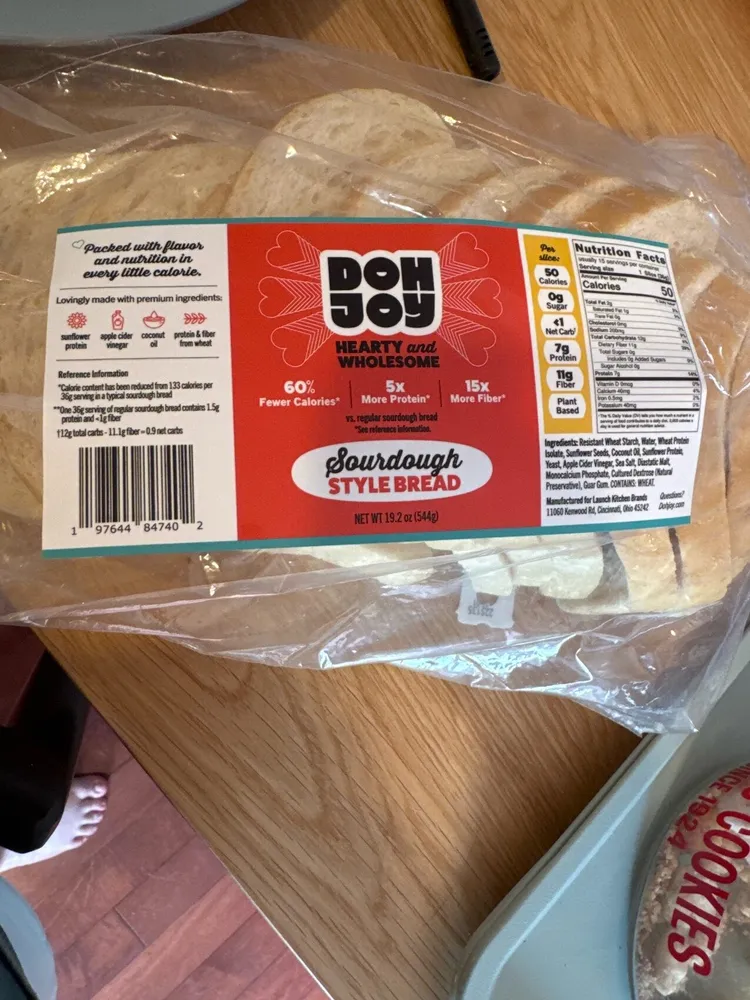 Sourdough Style Fiber+Protein Bread