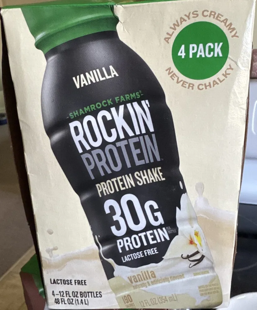 Rockin' Protein Vanilla Shake