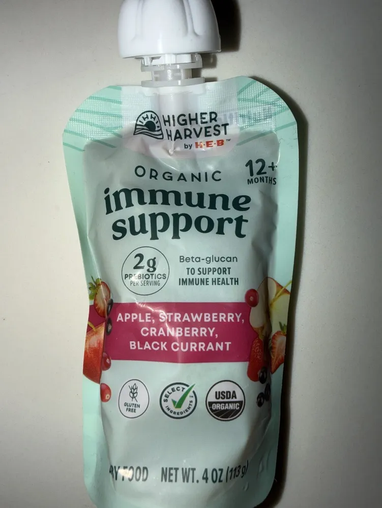 Organic Immune Support Baby Food