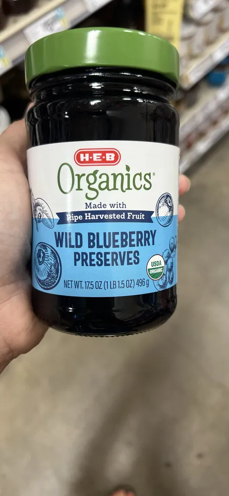 Wild Blueberry Preserves