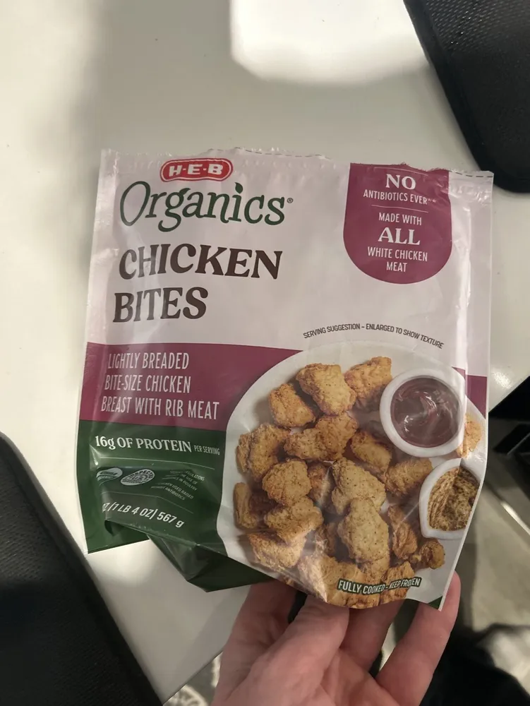 Organic Chicken Bites