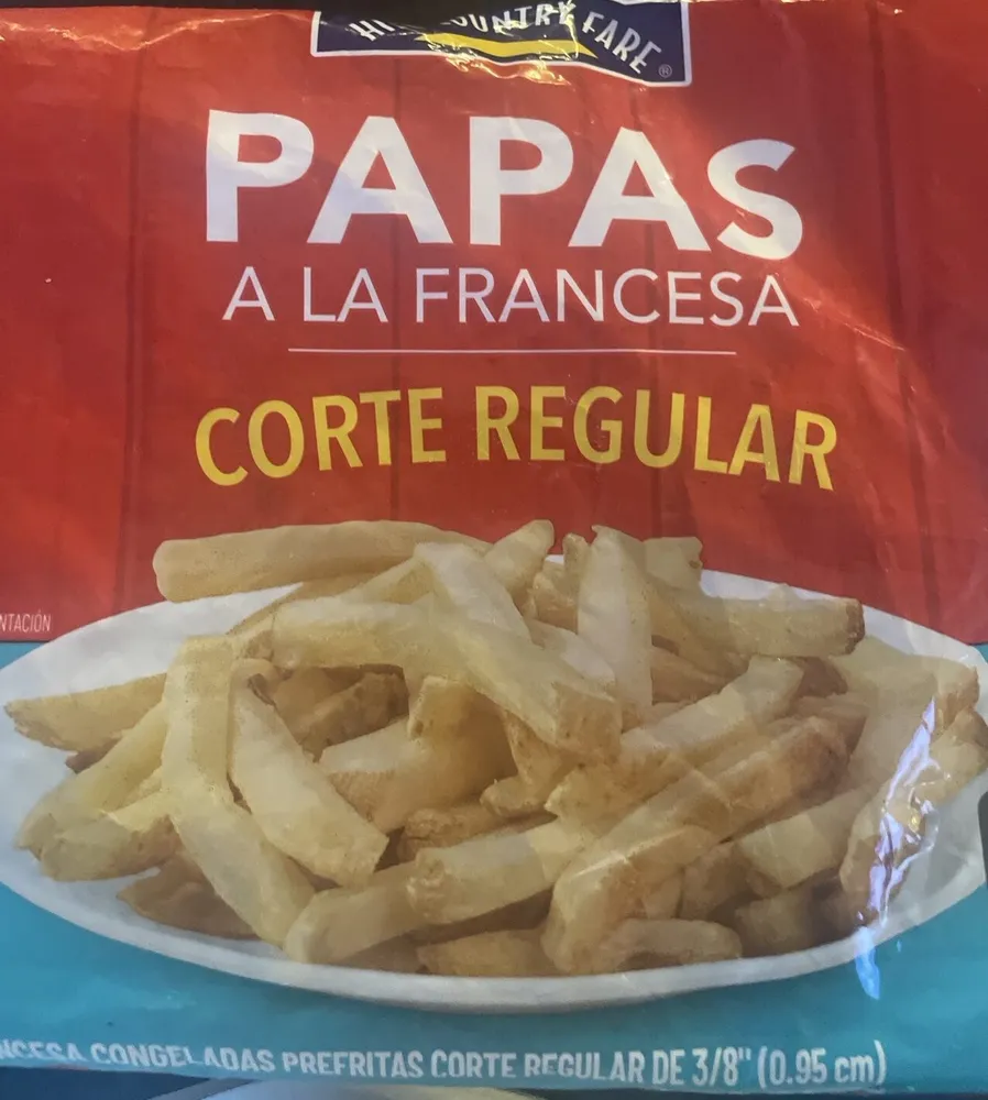 Papas A La Francesa Corte Regular