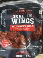 Bone In Wings Hickory Bbq