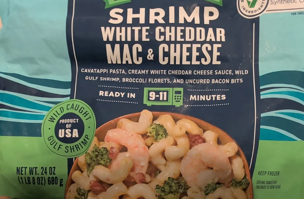 Shrimp White Cheddar Mac & Cheese