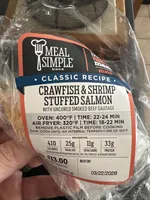 Crawfish & Shrimp Stuffed Salmon