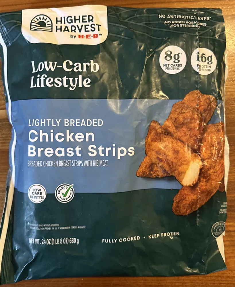 Lightly Breaded Chicken Breast Strips
