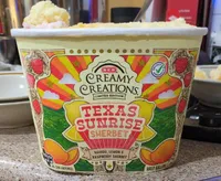 Texas Sunrise Sherbet