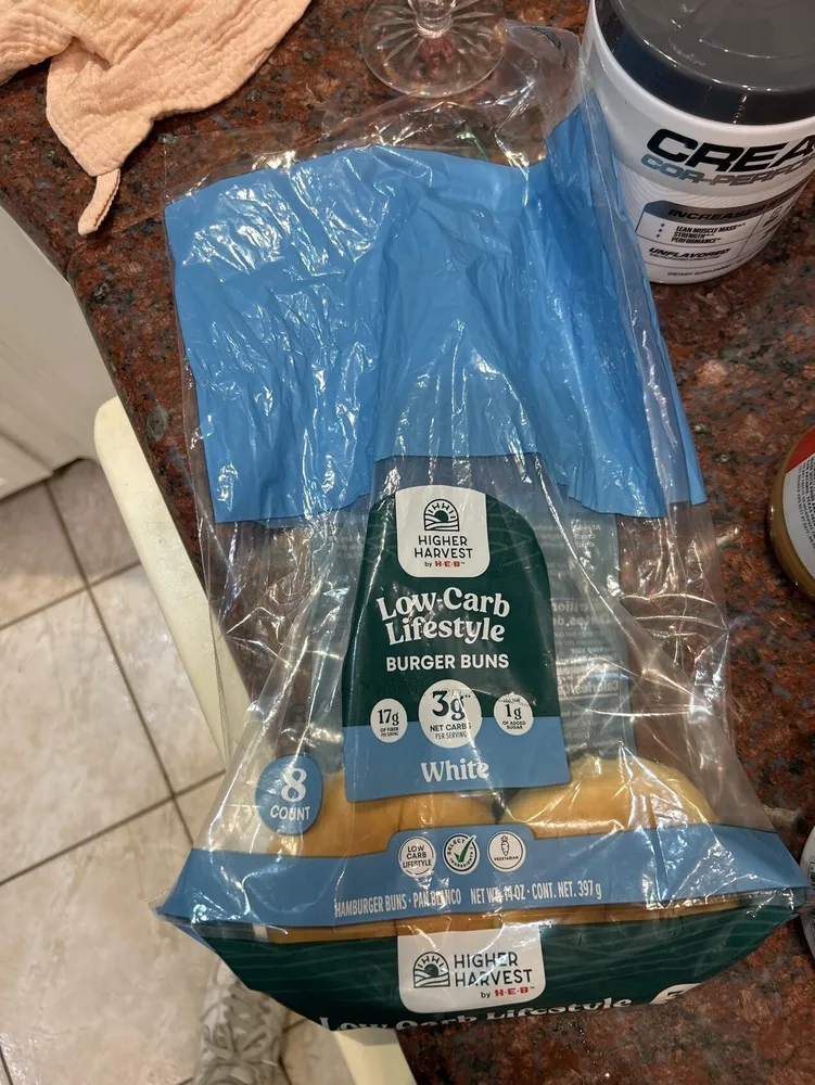 Low-Carb Lifestyle Burger Buns