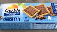 Biscuit fondantchoco lait