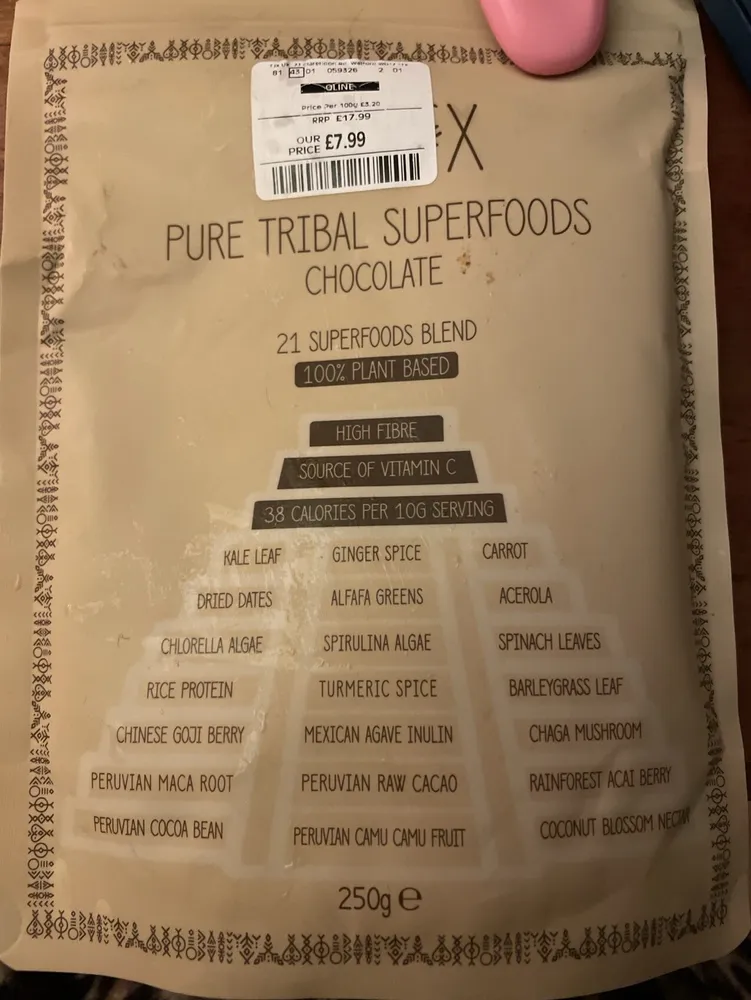 Superfoods chocolate