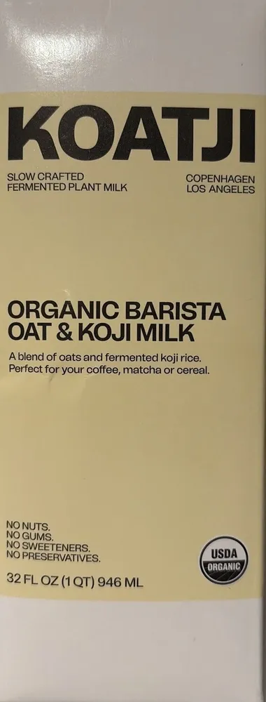 Organic Barista Oat & Koji Milk
