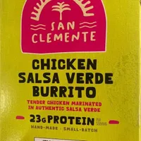 Chicken Salsa Verde Burrito