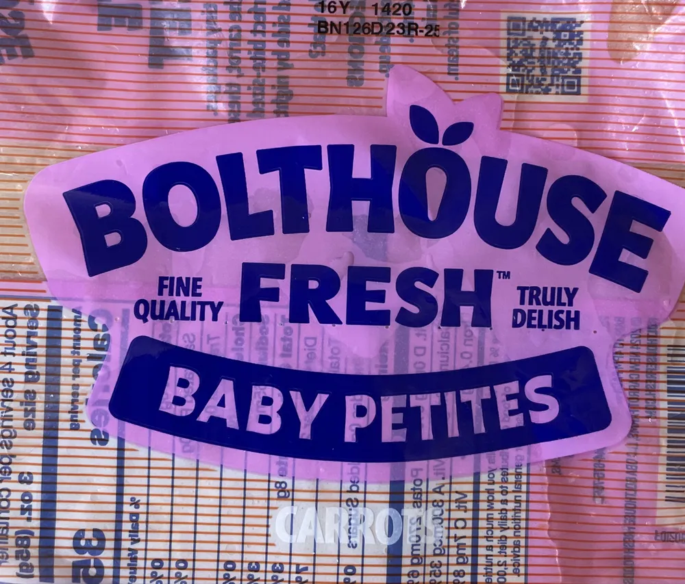 Baby petite carrots