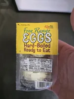 Free Range Hard Boiled Eggs