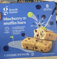 blueberry muffin bars