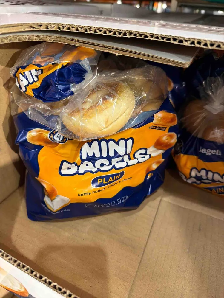 Mini Bagels Plain