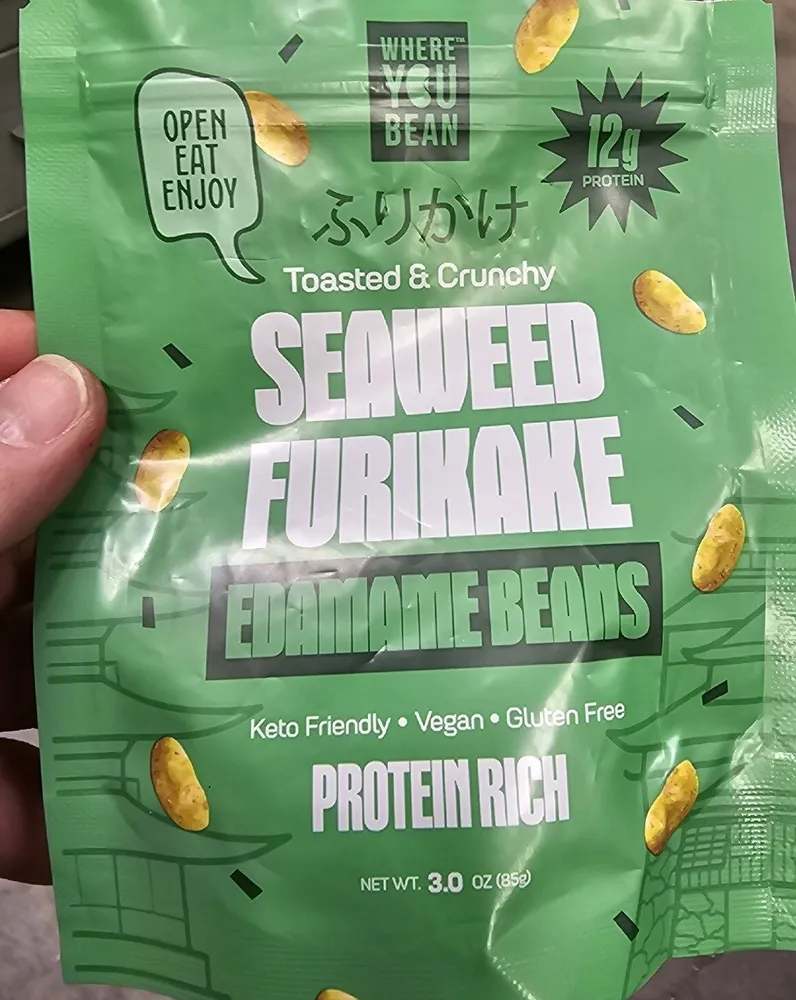 Seaweed Furikake Edamame Beans